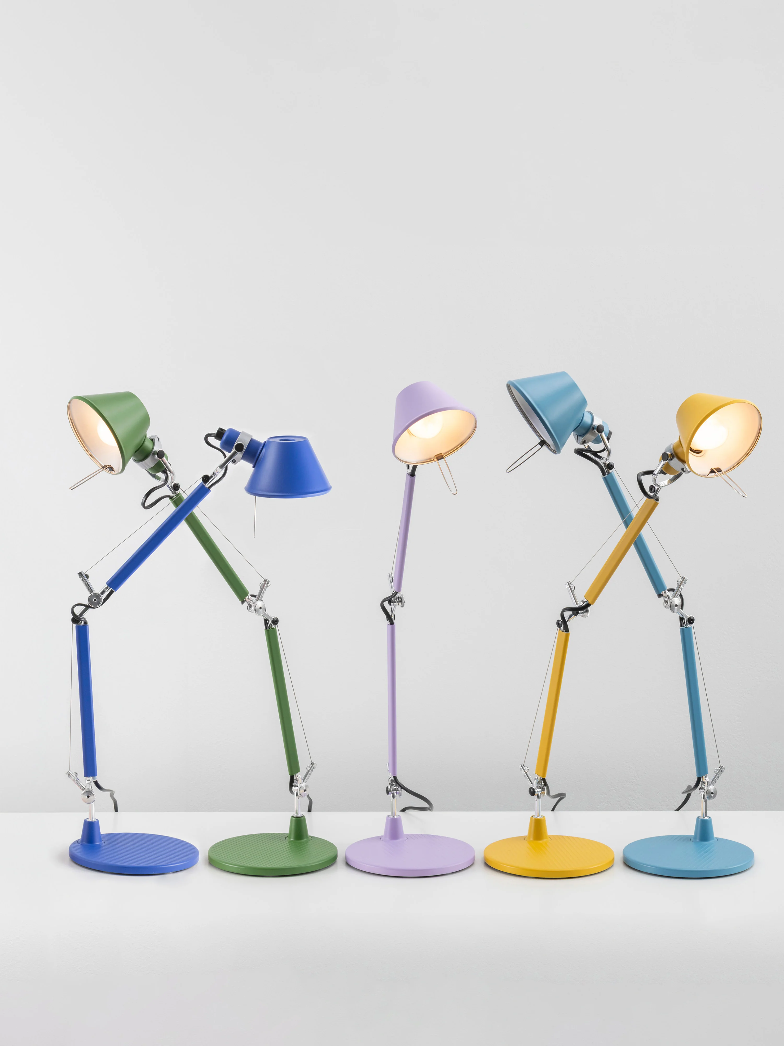 Verstelbare bureaulamp Tolomeo Micro