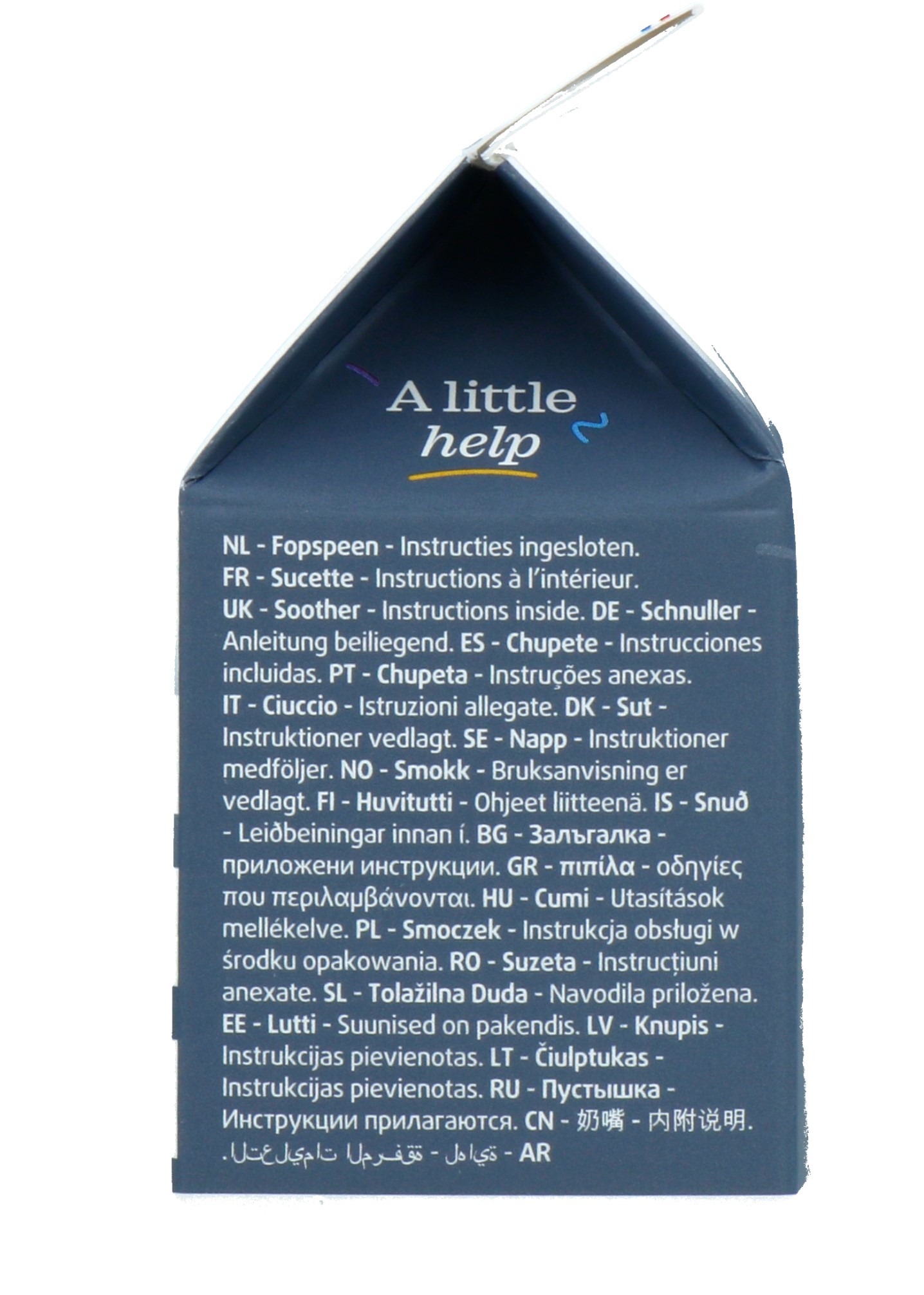 Difrax Fopspeen Natural 12 maand Blackberry (1 stuk)
