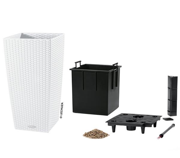 LECHUZA® Kunststoff-Topf Cubico Cottage,