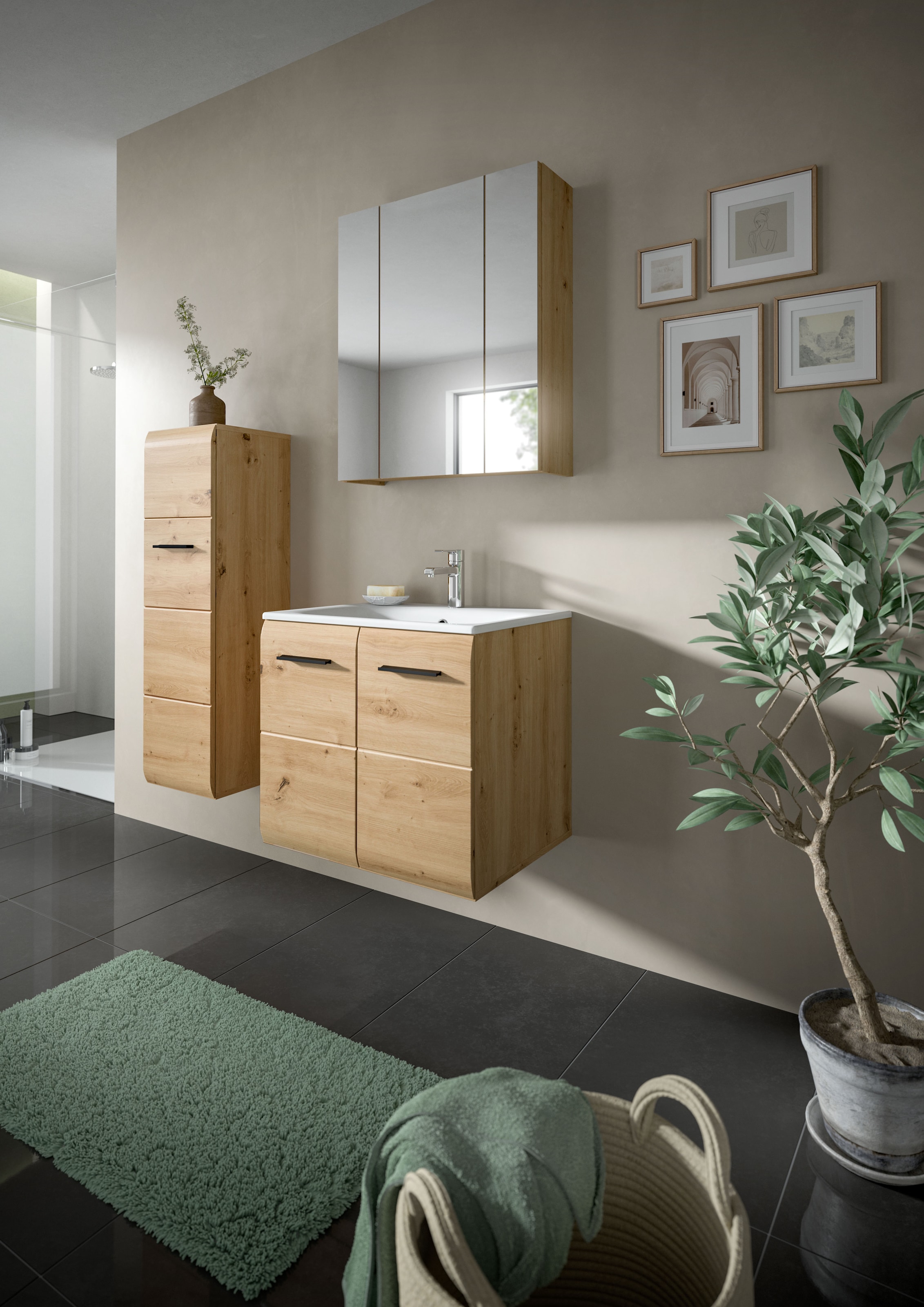 INOSIGN Badezimmer-Set Set, 3 Stk. tlg.