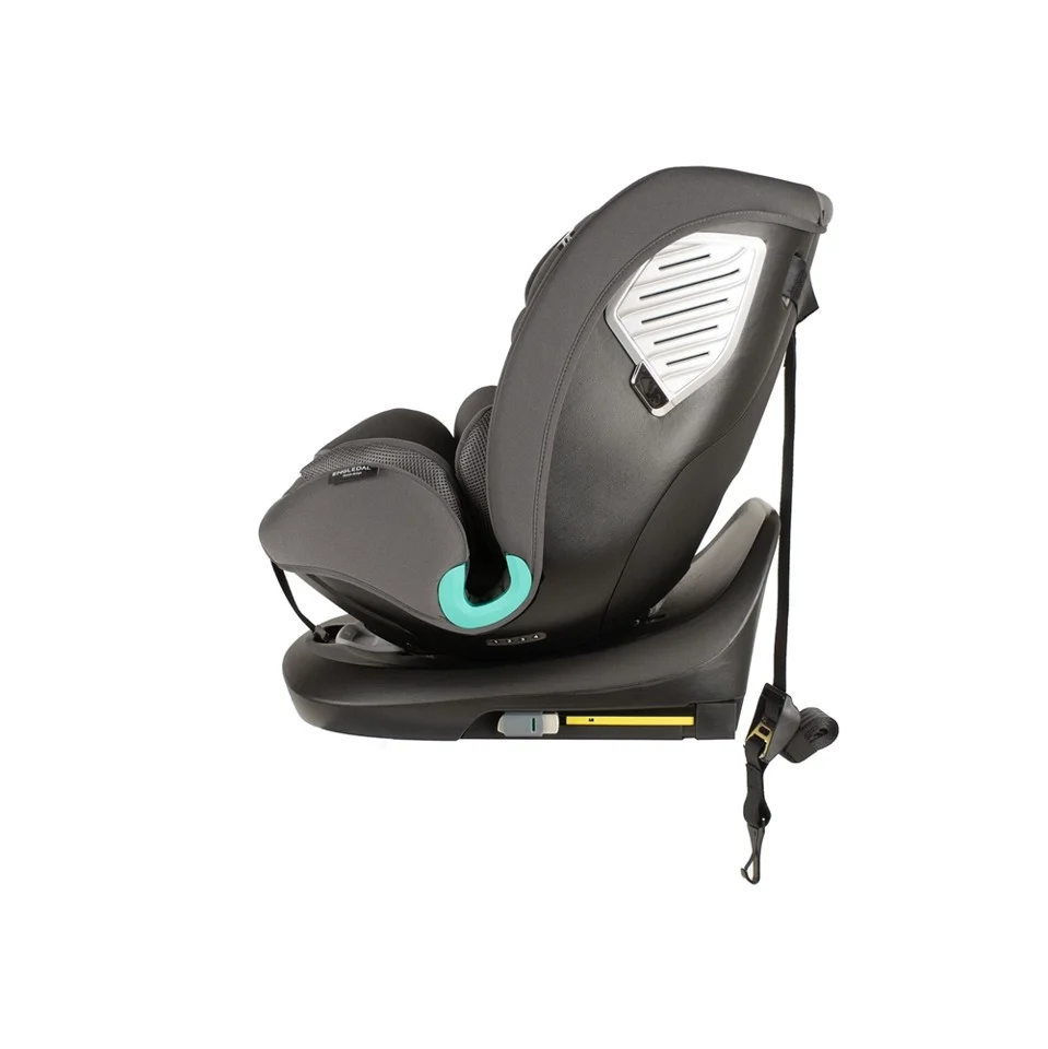 Engledal - Autostol 360 m. IsoFix - Gruppe 0+ - Malik - Sort/Grå