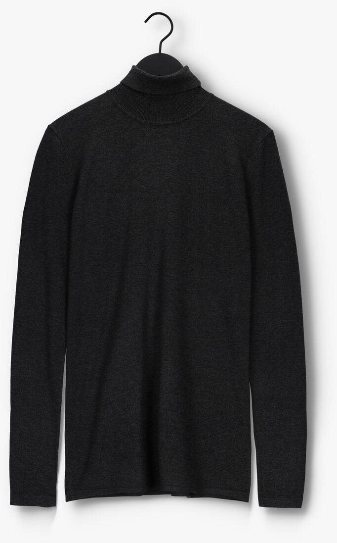 PUREWHITE donkergrijze purewhite coltrui essential knit turtleneck ls