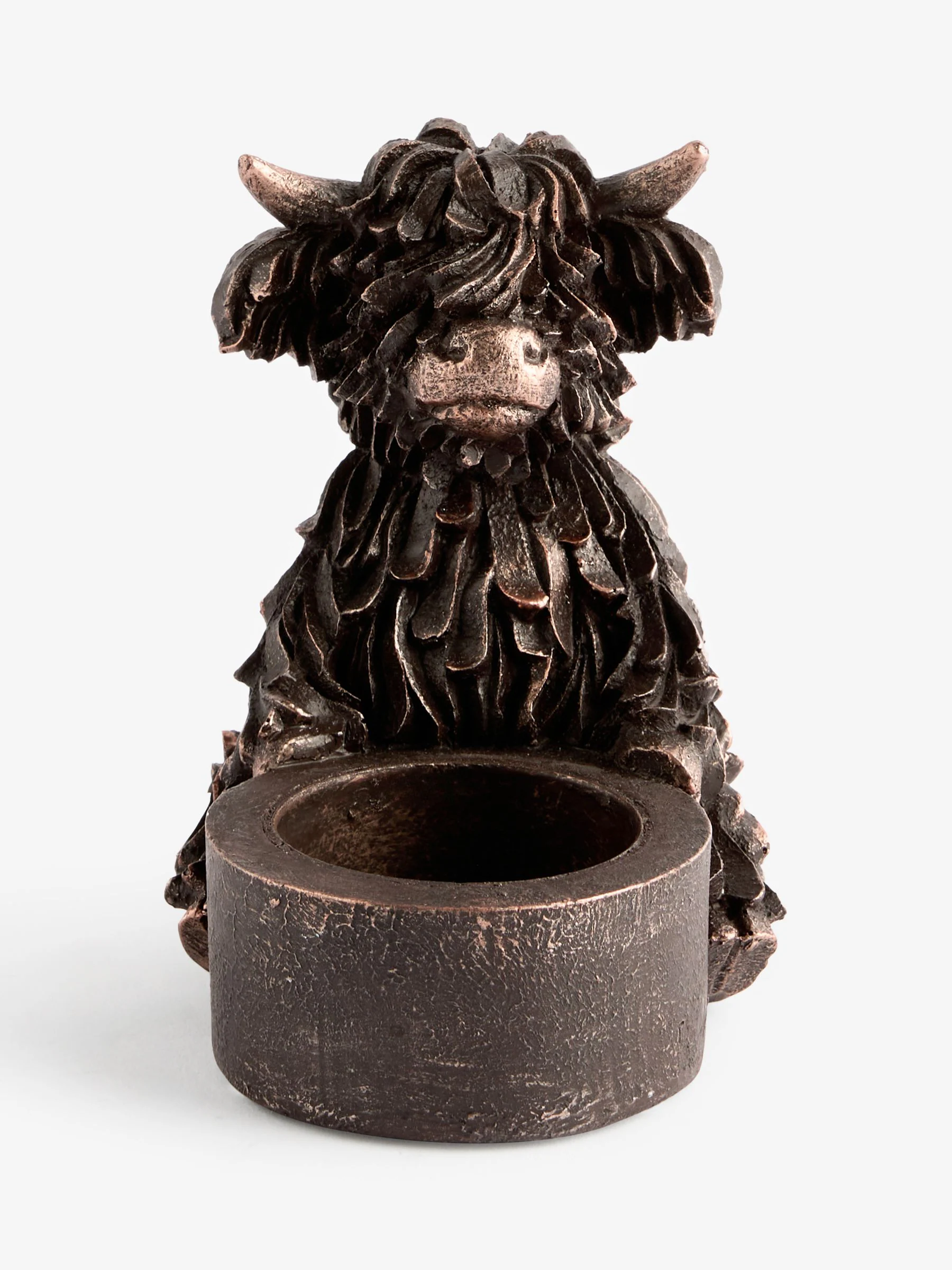 Hamish The Highland Cow theelichthouder