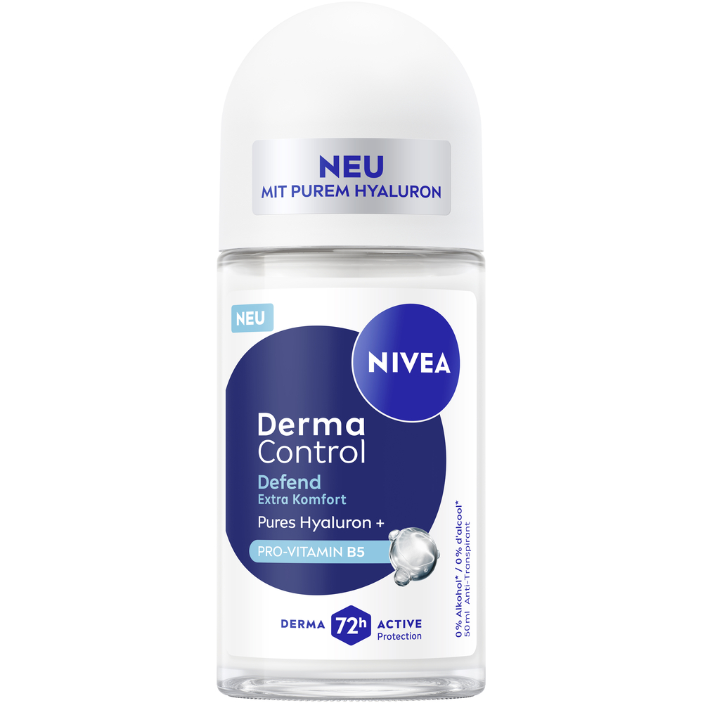 Nivea Deo Derma Control Defend<br>50 ml, Roll-on, Roll-on, Female