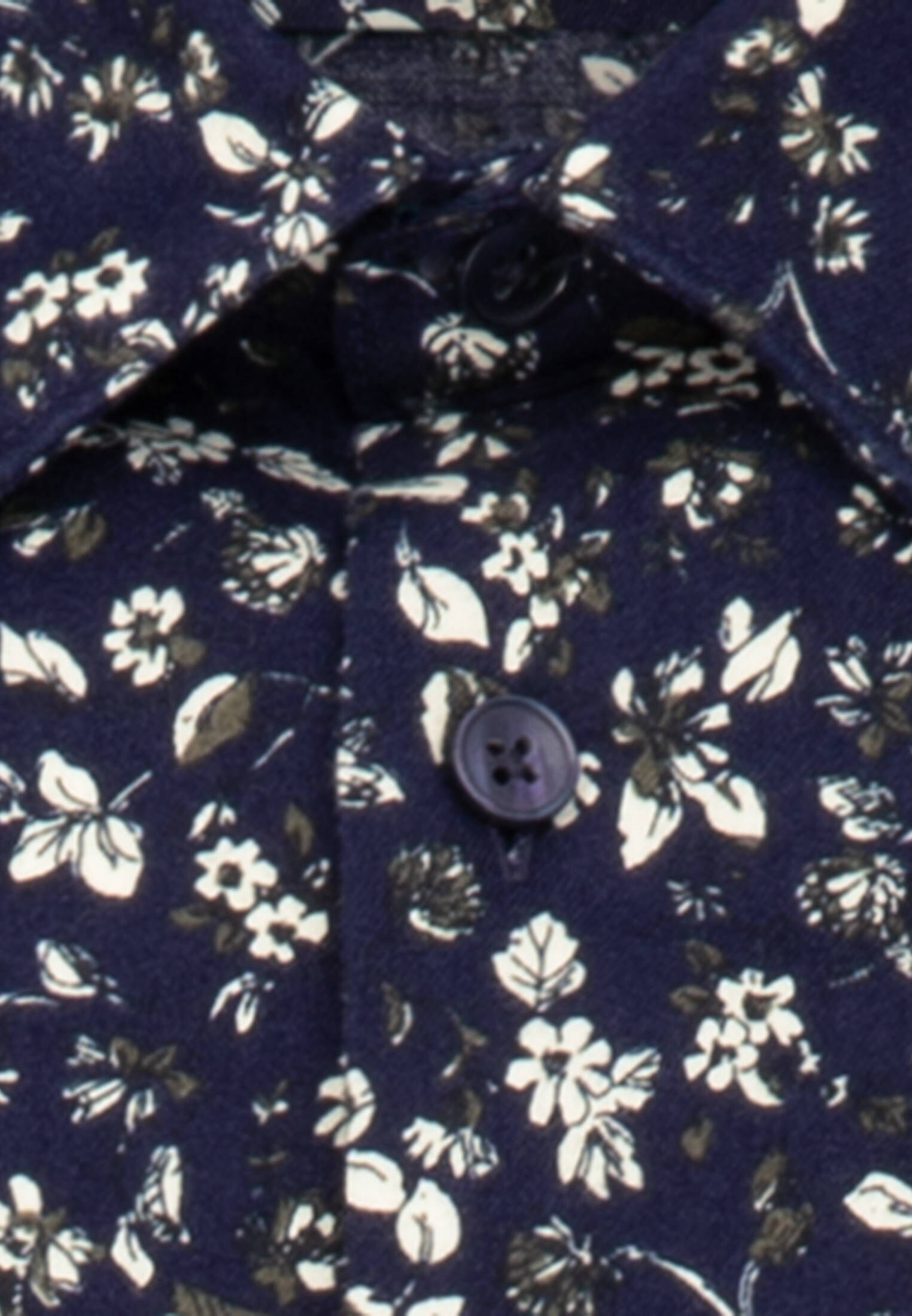 Seidensticker| Herren Casual Hemd Schwarze Rose