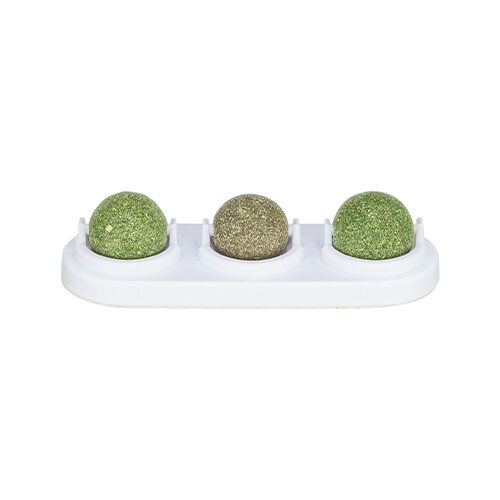 Trixie speelballen met houder