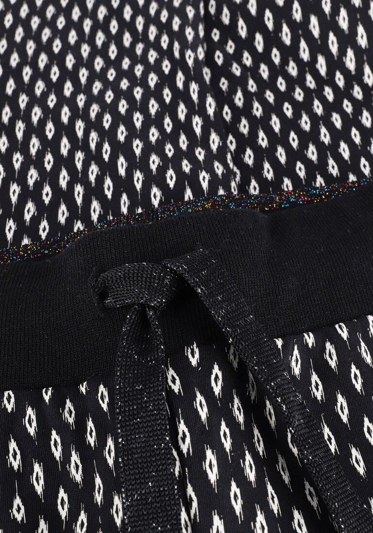 NONO zwarte nono flared broek n209-5601