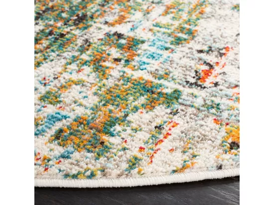 Tapis Green & Turquoise 122 X 122 cm - Manjor
