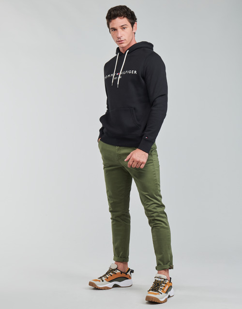 Tommy Hilfiger - TOMMY LOGO HOODY - Noir