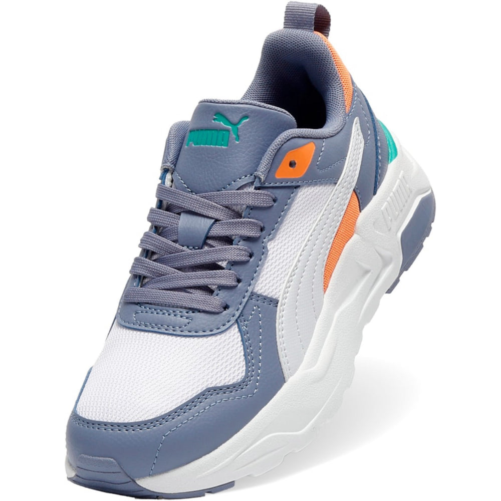 Køb Puma White-Silver Mist-Gray Sky Trinity 2 LT Jr