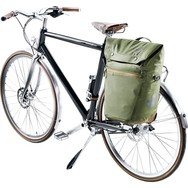 Saccoche Vélo DEUTER MAINHATTAN 17+10 KHAKI-CLAY