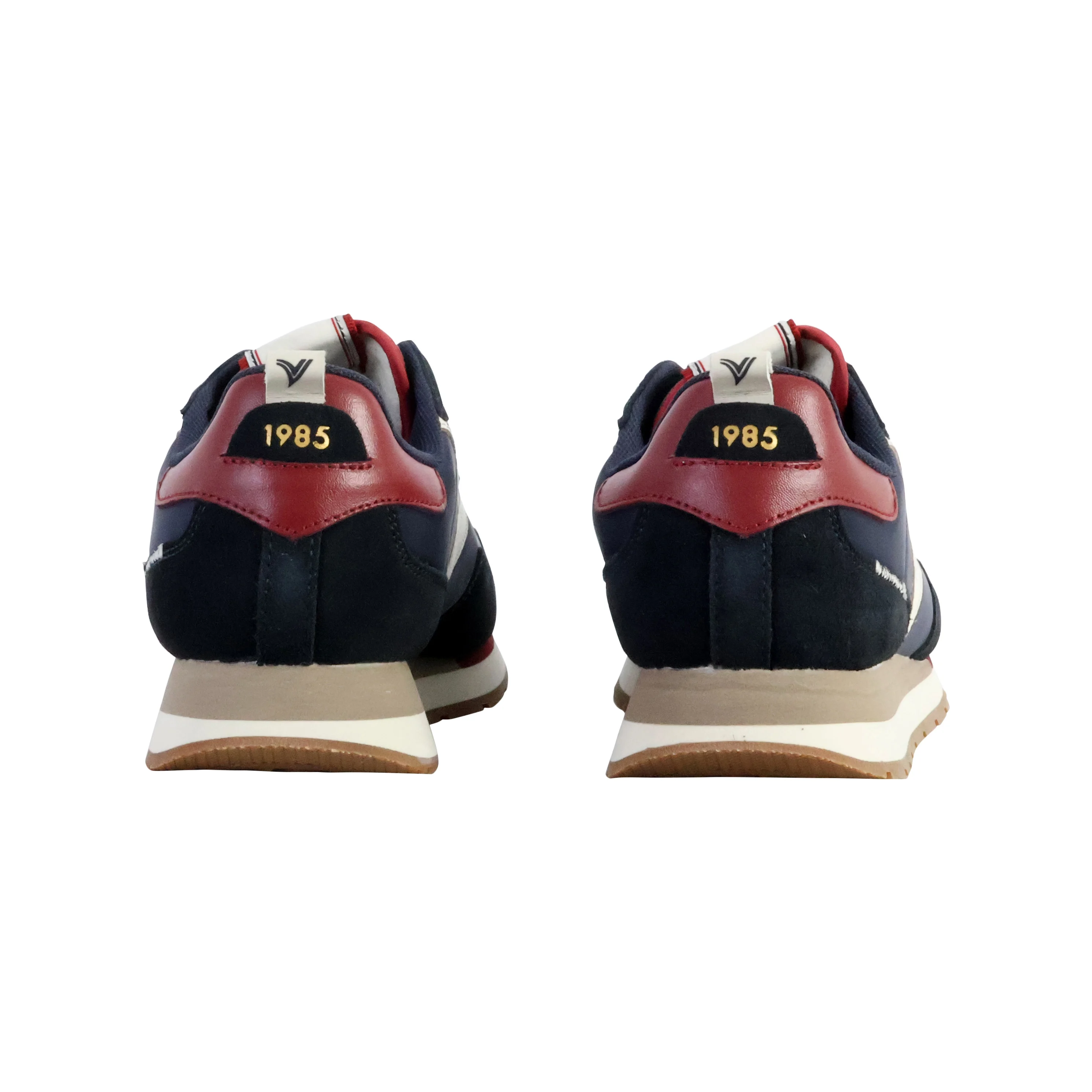 Basket cuir | Bleu