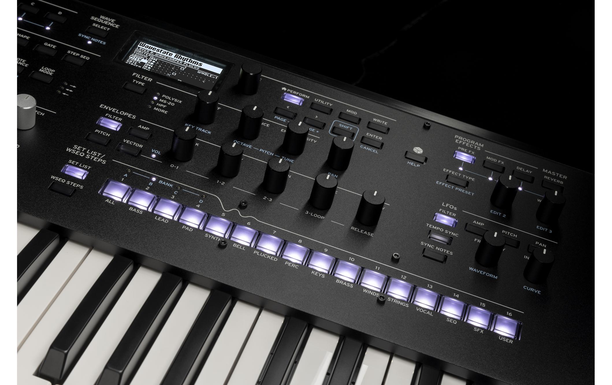 Synthesizer wavestate – SE<br>Organisch, inspirierend und unvorstellbar vielseitig