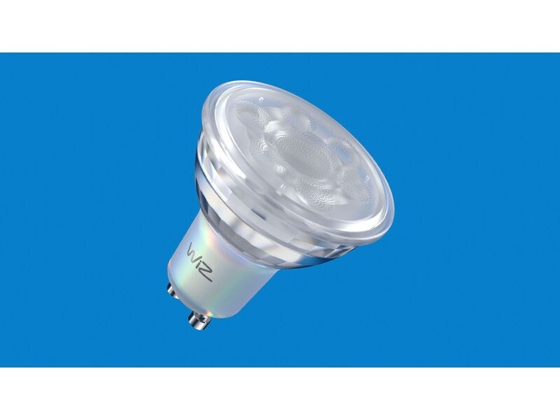 WiZ Leuchtmittel 4.9W (50W) GU10 Tunable White Einzelpack Smartes Leuchtmittel, verbindbar über Matter, WLAN