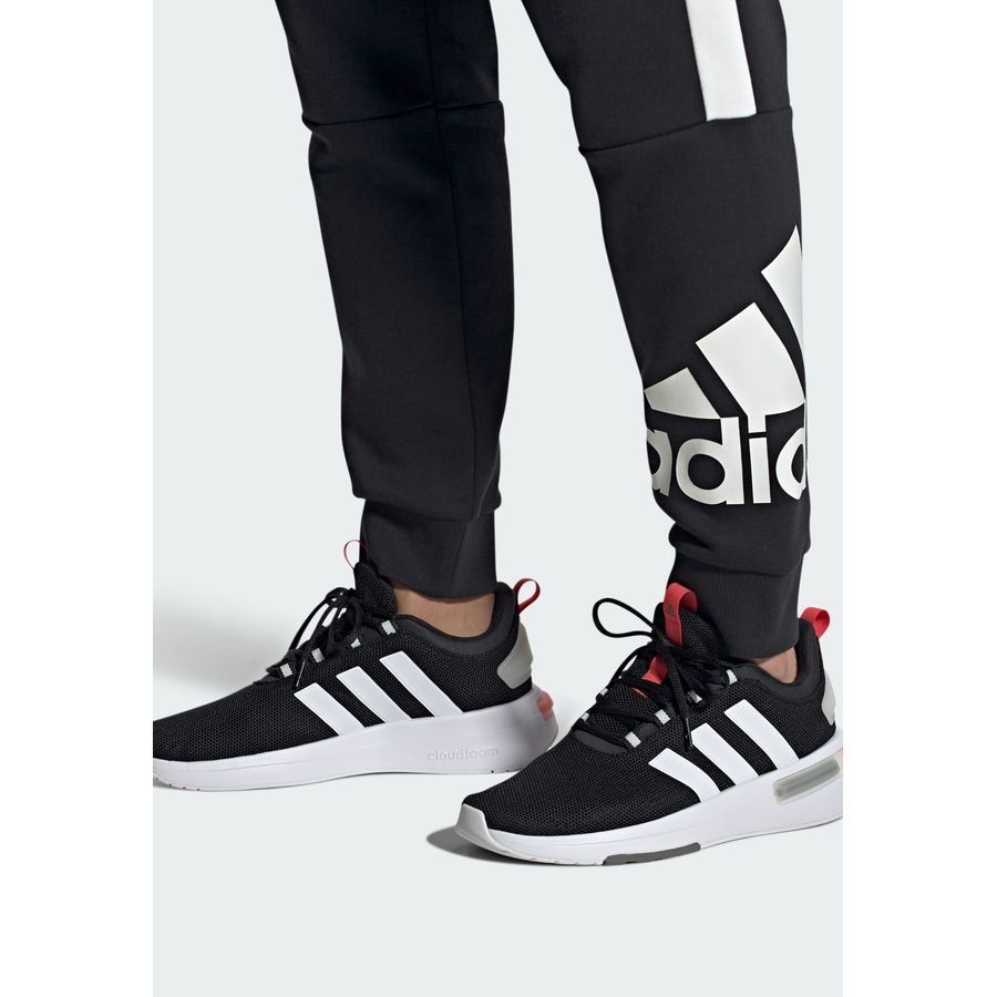adidas Chaussures Racer - Noir/Blanc