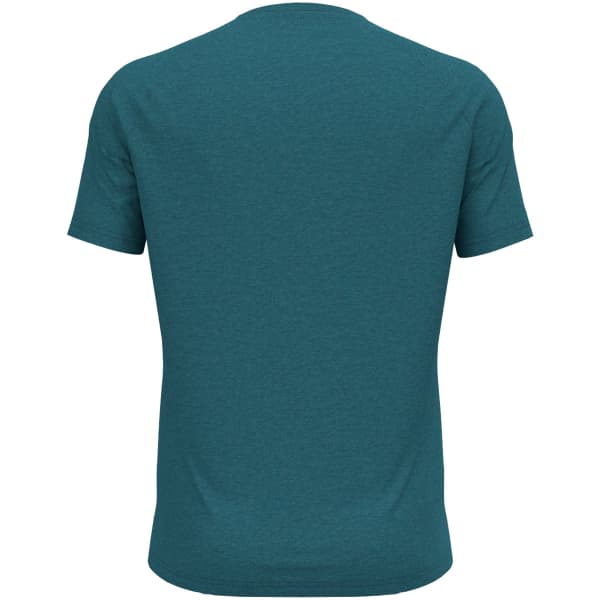 T-shirt running ODLO ESSENTIAL 365 TS CREW NECK S/S BLUE WING TEAL MELANGE