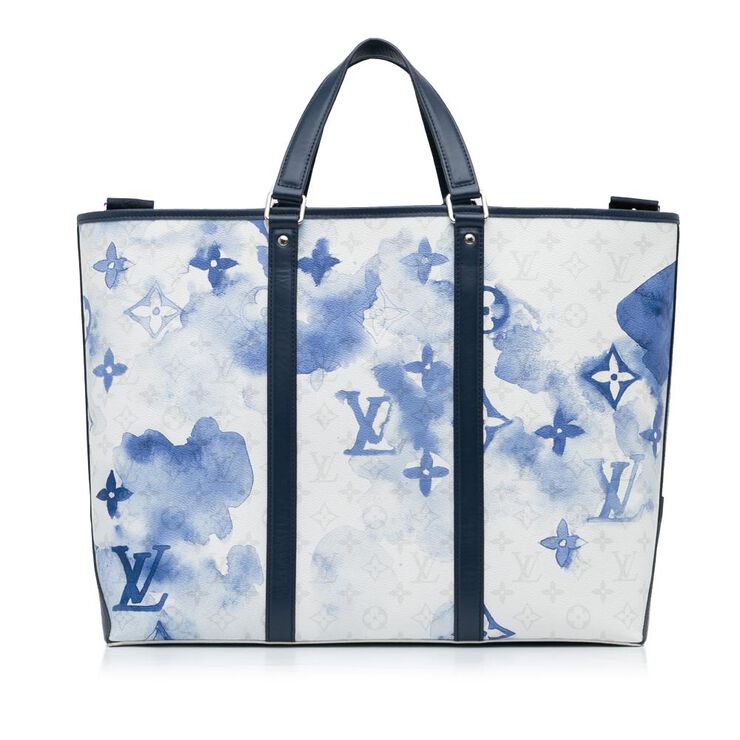Louis Vuitton Vintage Louis Vuitton Tote Blue