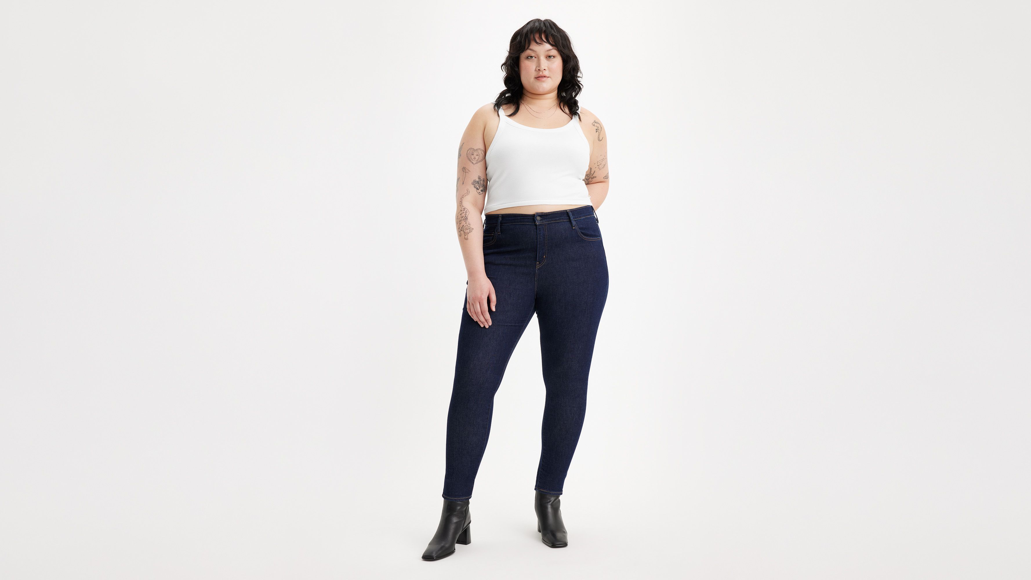 Jean Super Skinny taille haute 720™ (Plus) - Deep Serenity - Bleu