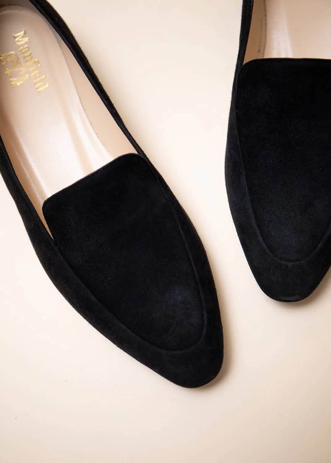 MOCASSIN CRAWLEY VELOURS NOIR