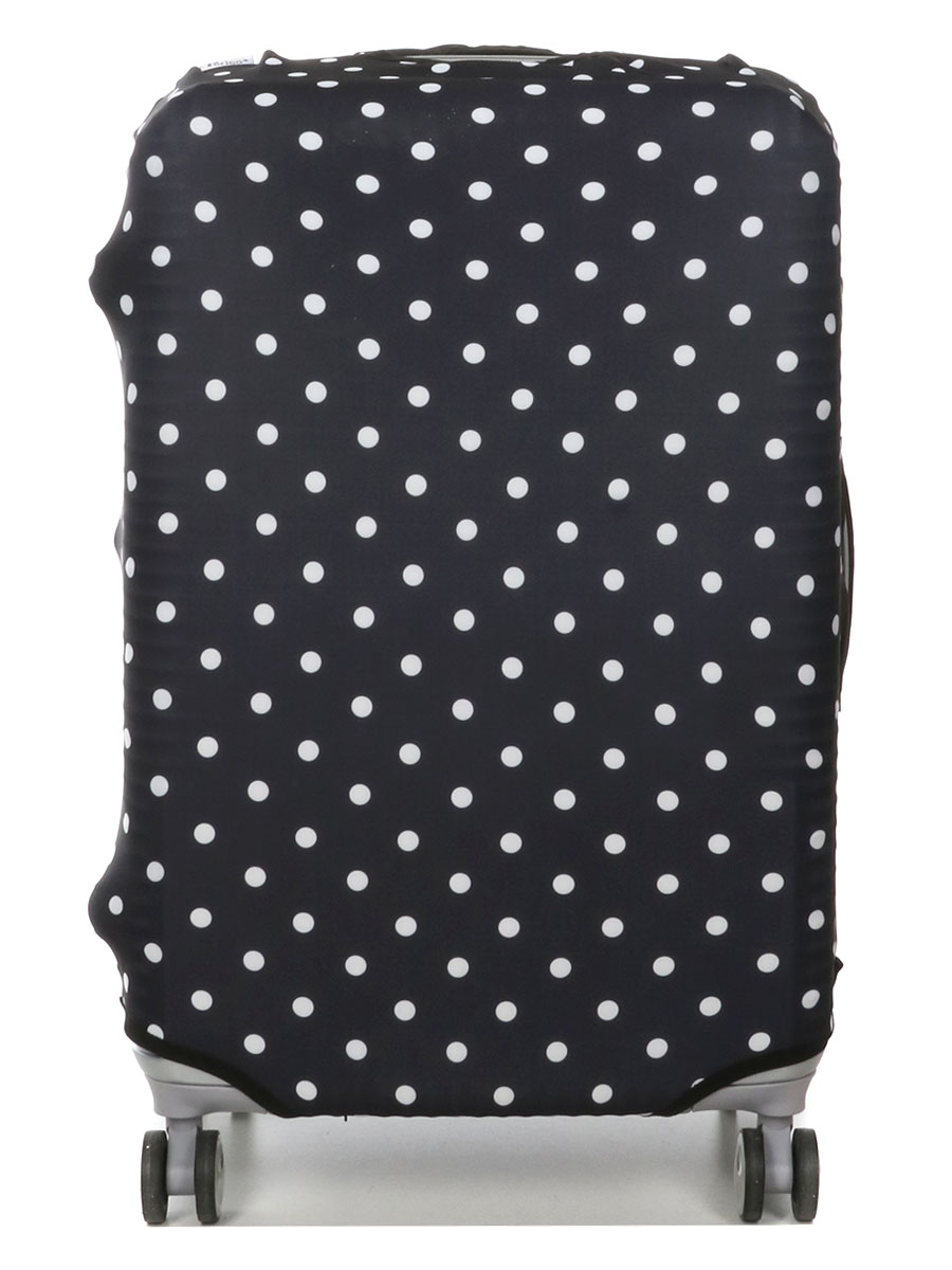 Housse de valise Periea Black with White Dots M