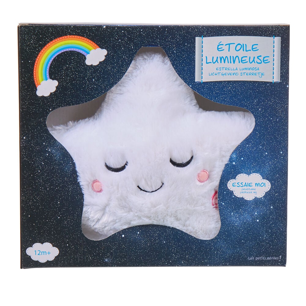 Coussin étoile lumineux