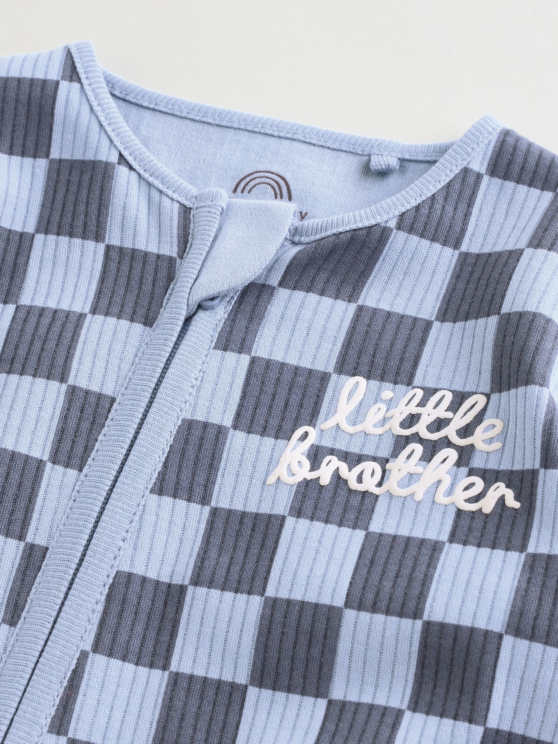 Blauw Little Brother - Baby Family-pyjama (0-2jr)