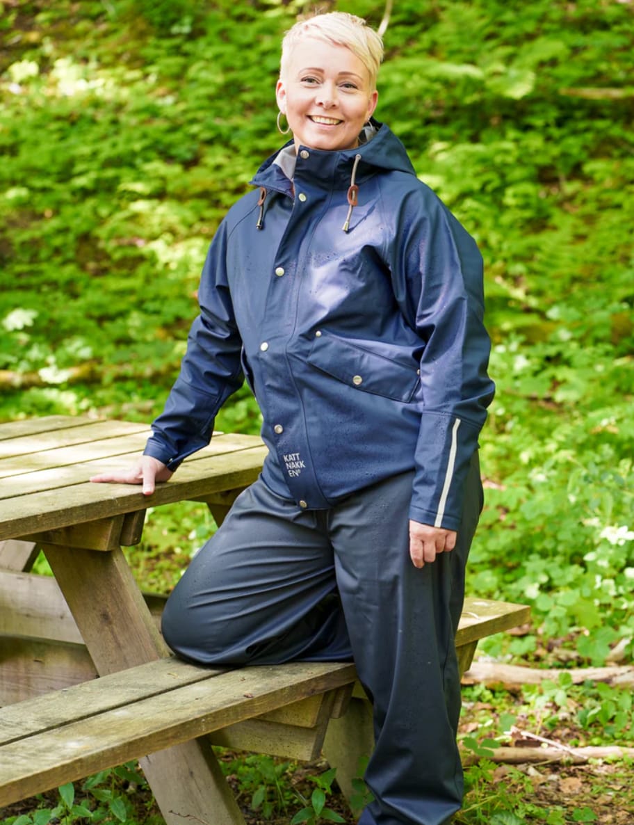 Kattnakken Klassisk Regnjakke Kort, Voksen<br>Perfekte regnjakken! Unisex