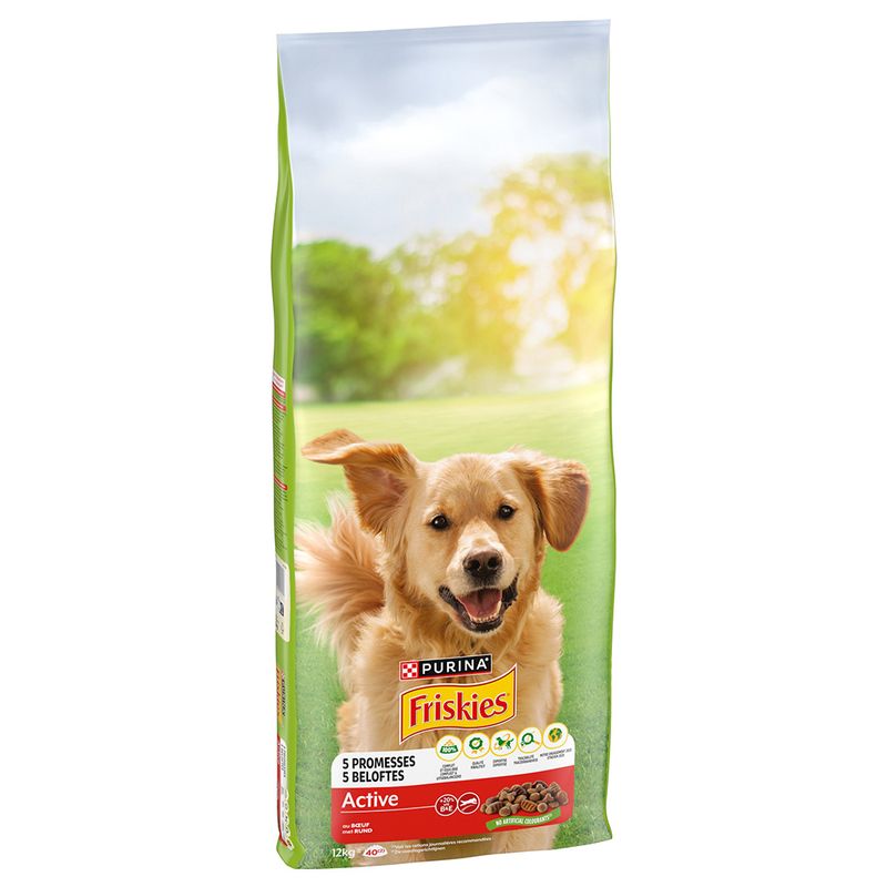 PURINA Friskies Adult Active bœuf
