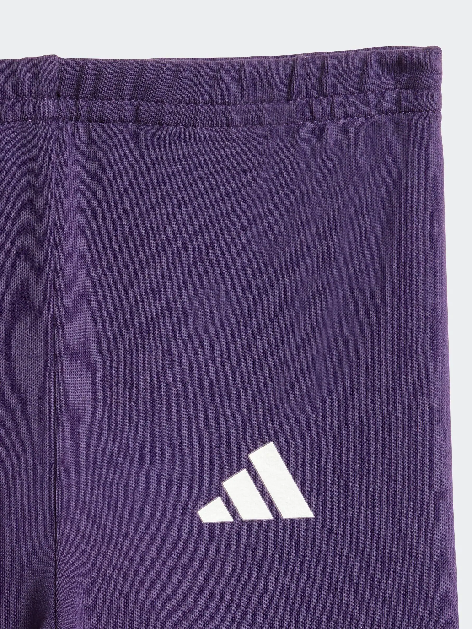 Paars - adidas Glam Zuigeling Sweatshirt en Leggings Set