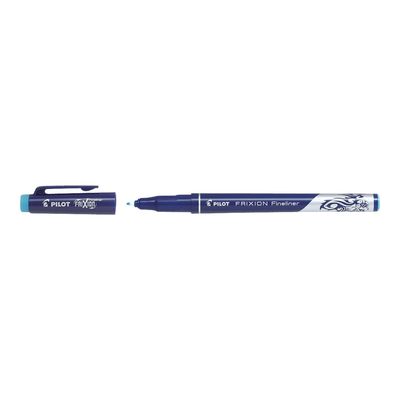 Pilot FriXion Fineliner - Feutre fin effaçable - turquoise