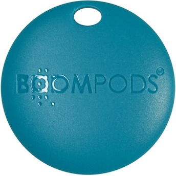 Balise connectée Boompods Finder Boomtag Bleu