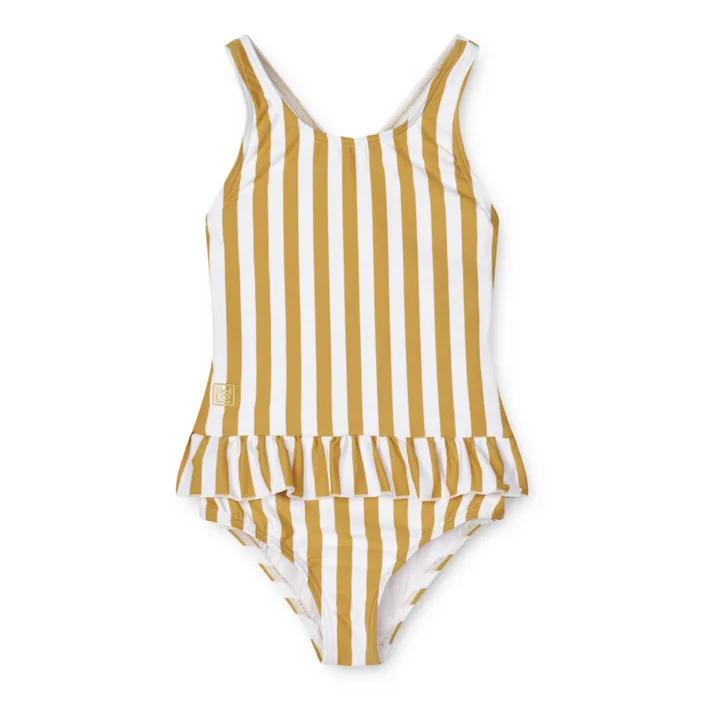 Liewood Maillot de Bain 1 pièce Matière Recyclée Amara | Jaune moutarde