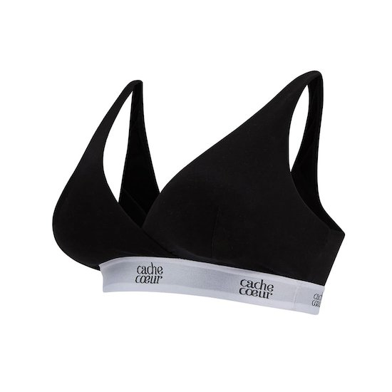Brassière de maternité et d'allaitement Life   Noir        S   de               Cache Coeur