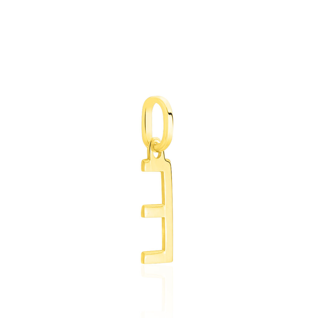 Pendentif Ionia Lettre Or Jaune