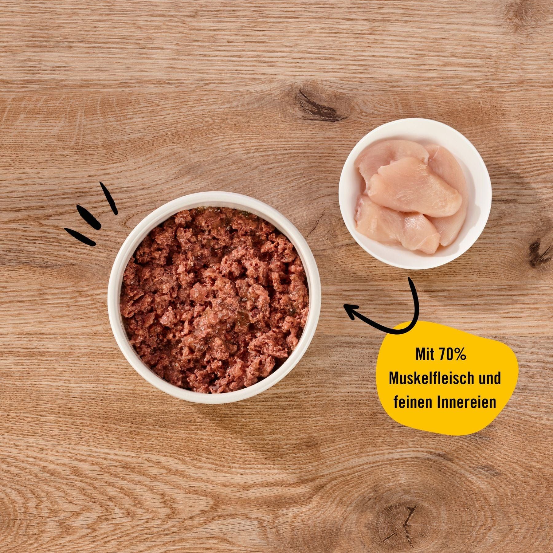 Dogs’n Tiger Adult Premium Katzenfutter, Leibspeise, Katzen Nassfutter, Getreidefrei, Huhn & Leinöl