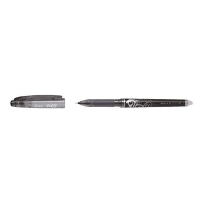 Frixion Pilot - Pack de 12 - rollers effaçables - 0,5mm - noir