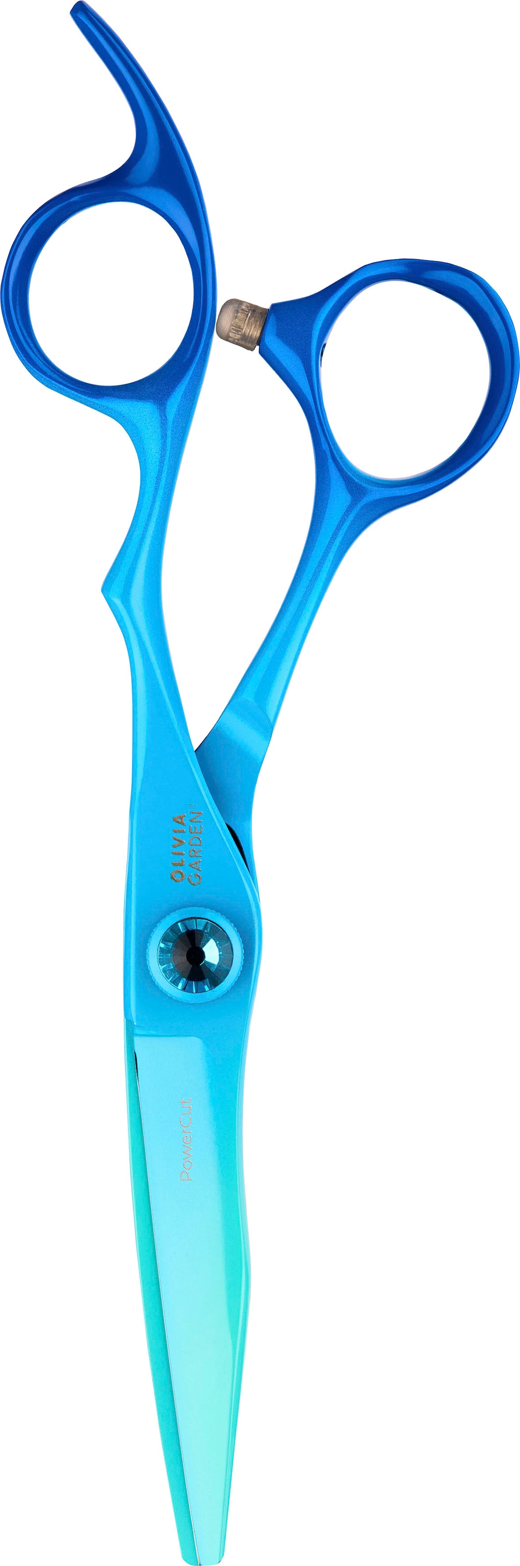 OLIVIA GARDEN Haarschere »PowerCut Rainbow Blue 5,5 Zoll«