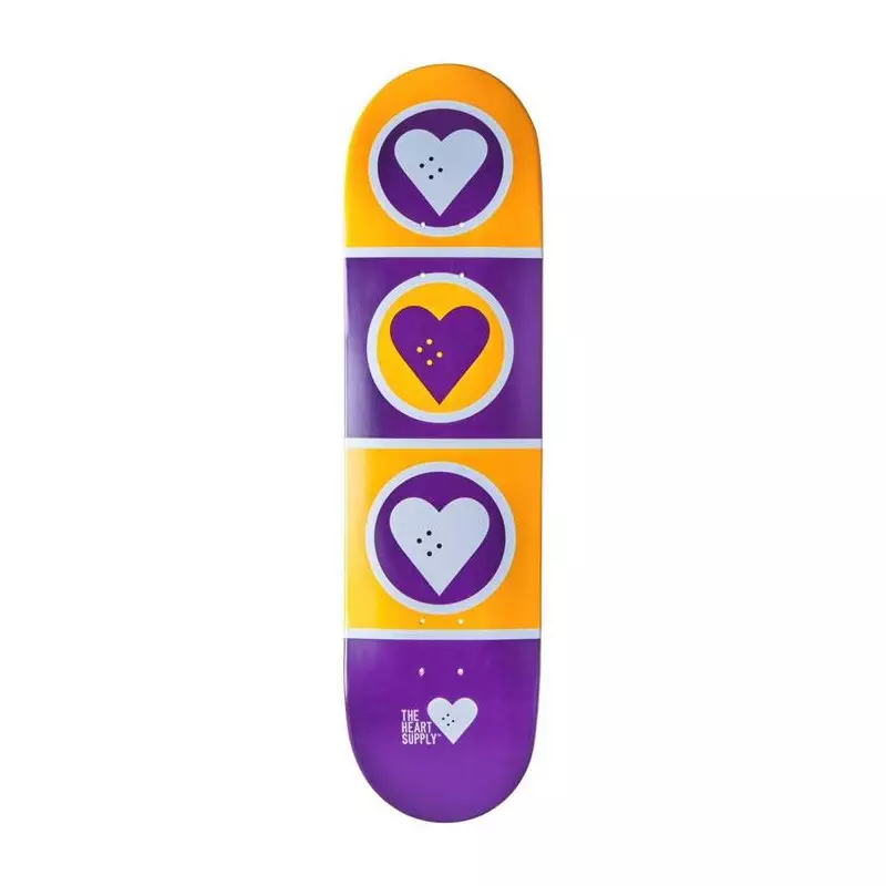 Plateau de skate HEART SUPPLY Squad Violet 8.25