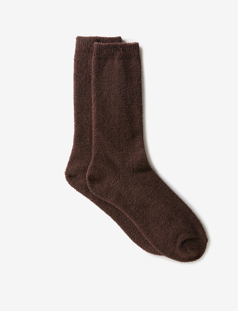 Chaussettes - brun café