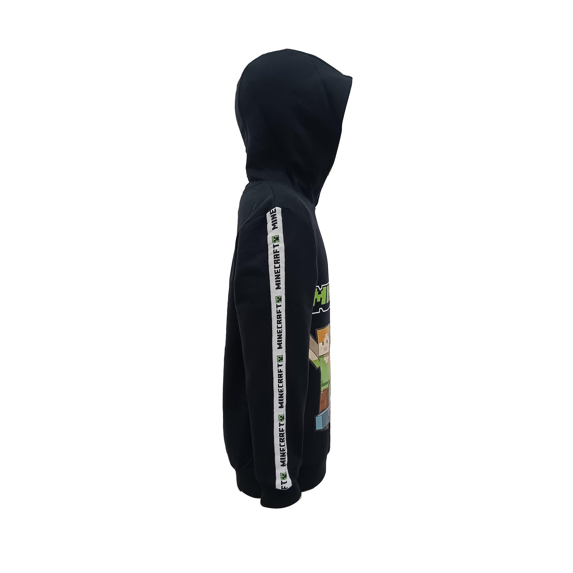 Character Minecraft Minecraft Boys Black Hoodie