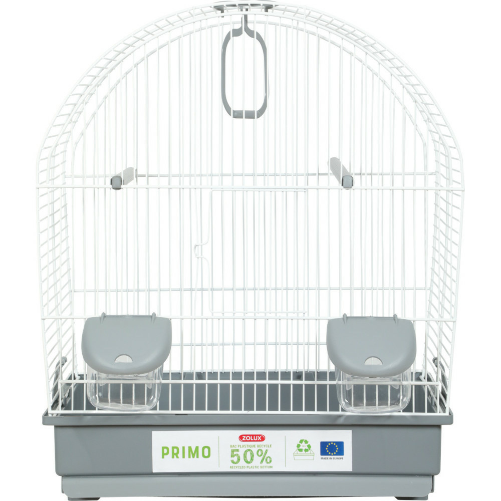 Cage chloé 40, grise, 41 x 25.5 x 48 cm, pour oiseaux