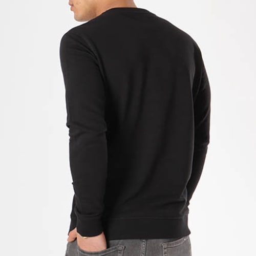 Sweat Crewneck Worm Logo Noir