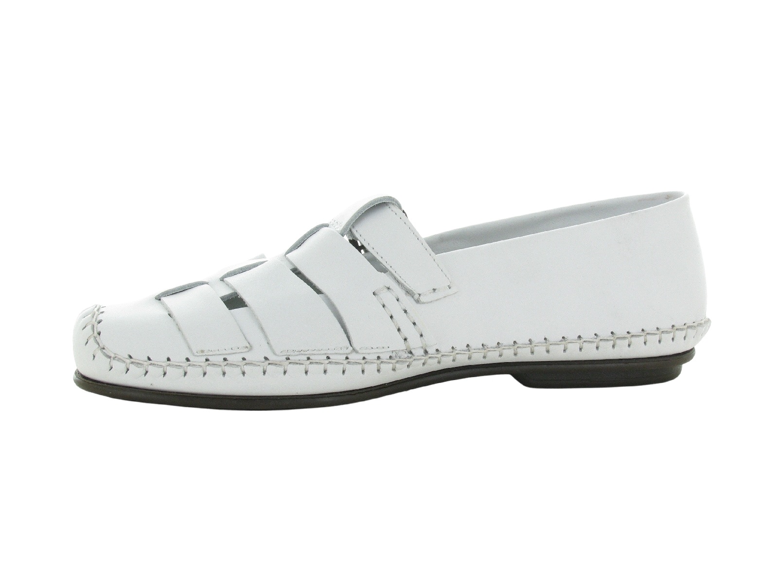 Fluchos-103 Cuir Blanc