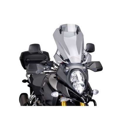 Bulle Puig Touring avec visière - Gris