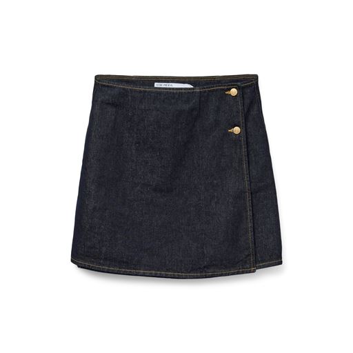 Vero Moda Tabitha Denim Nederdel, Dark Blue Denim, M