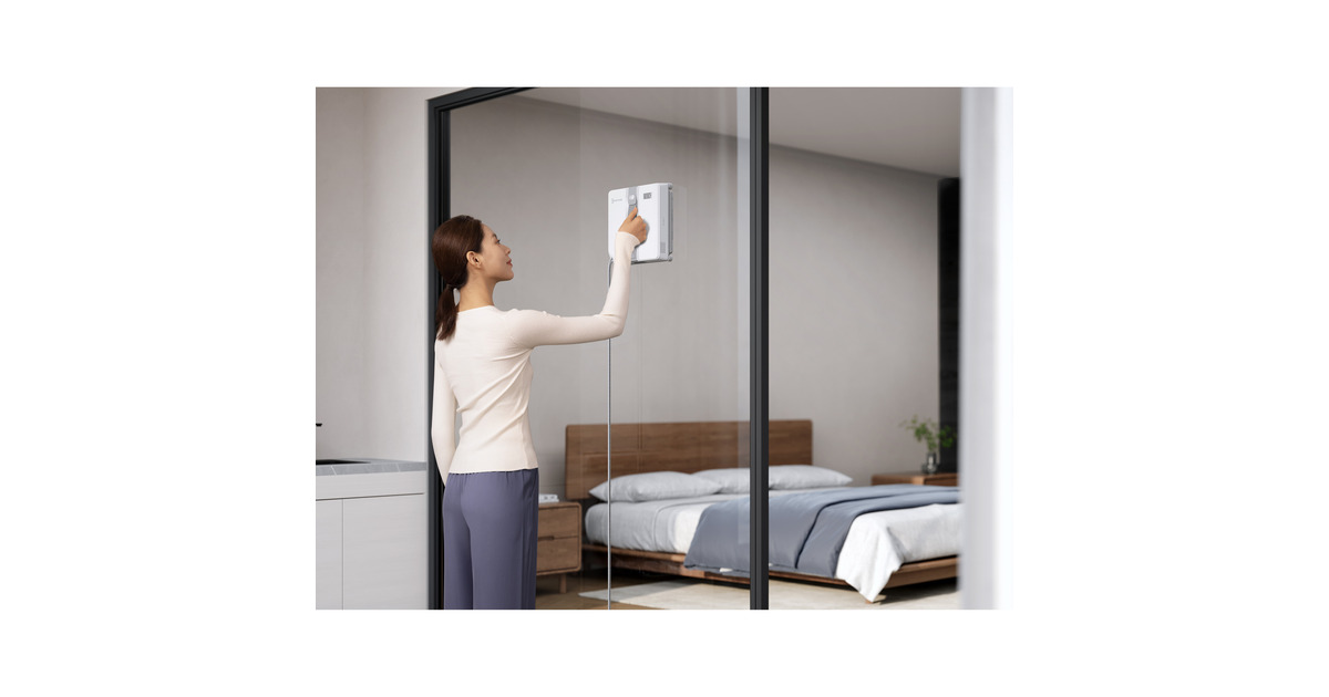 ECOVACSWinbot Mini raamreiniger  (Grijs, 3200Pa, Tweedekans)