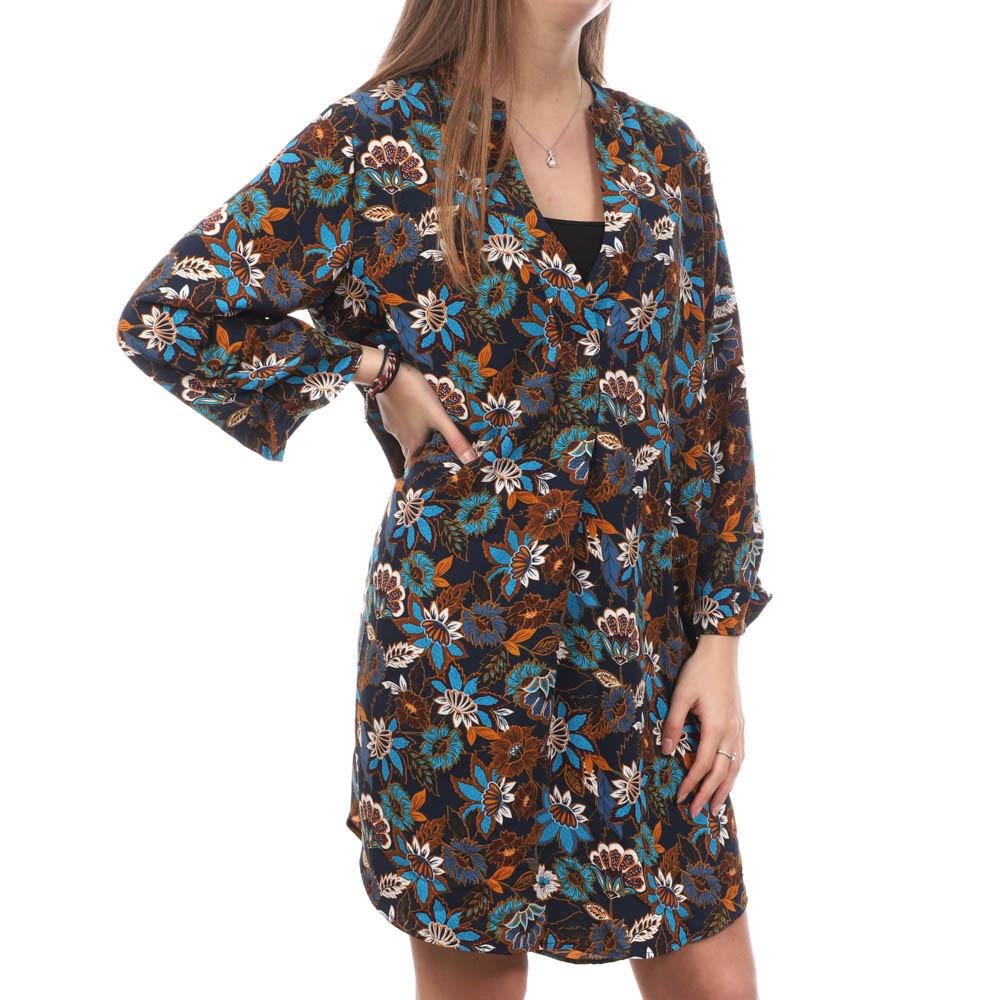 Teddy Smith Robe Bleu/Orange Femme Teddy Smith kalia