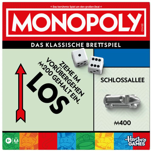 Monopoly Brettspiel Classic Refresh