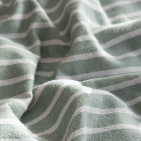 Dekbedovertrek Flanel - Earthy Greens - 140 x 240