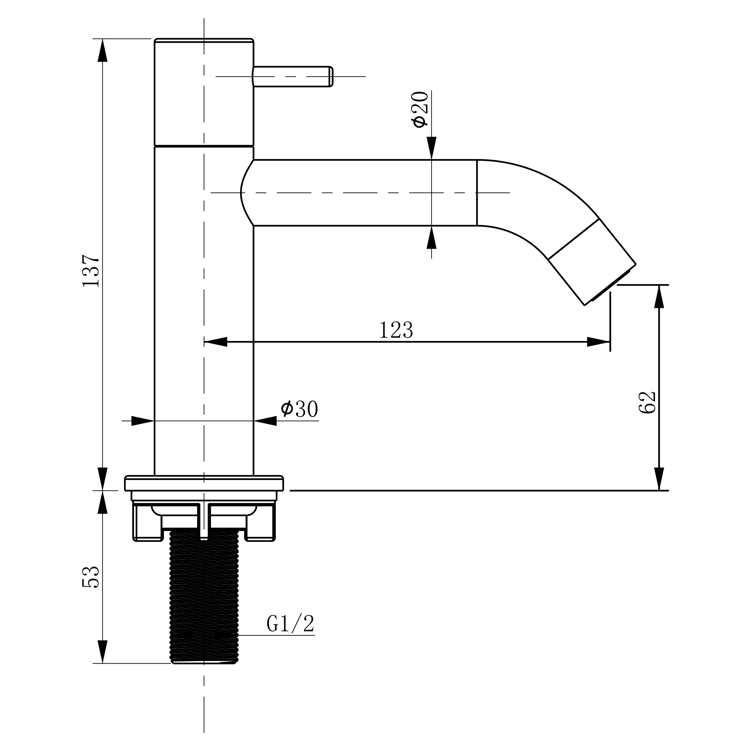 Differnz Cleo fonteinset donkergrijs beton met gebogen kraan mat zwart